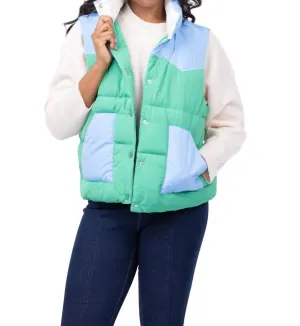Miller Vest In Blue Grass
