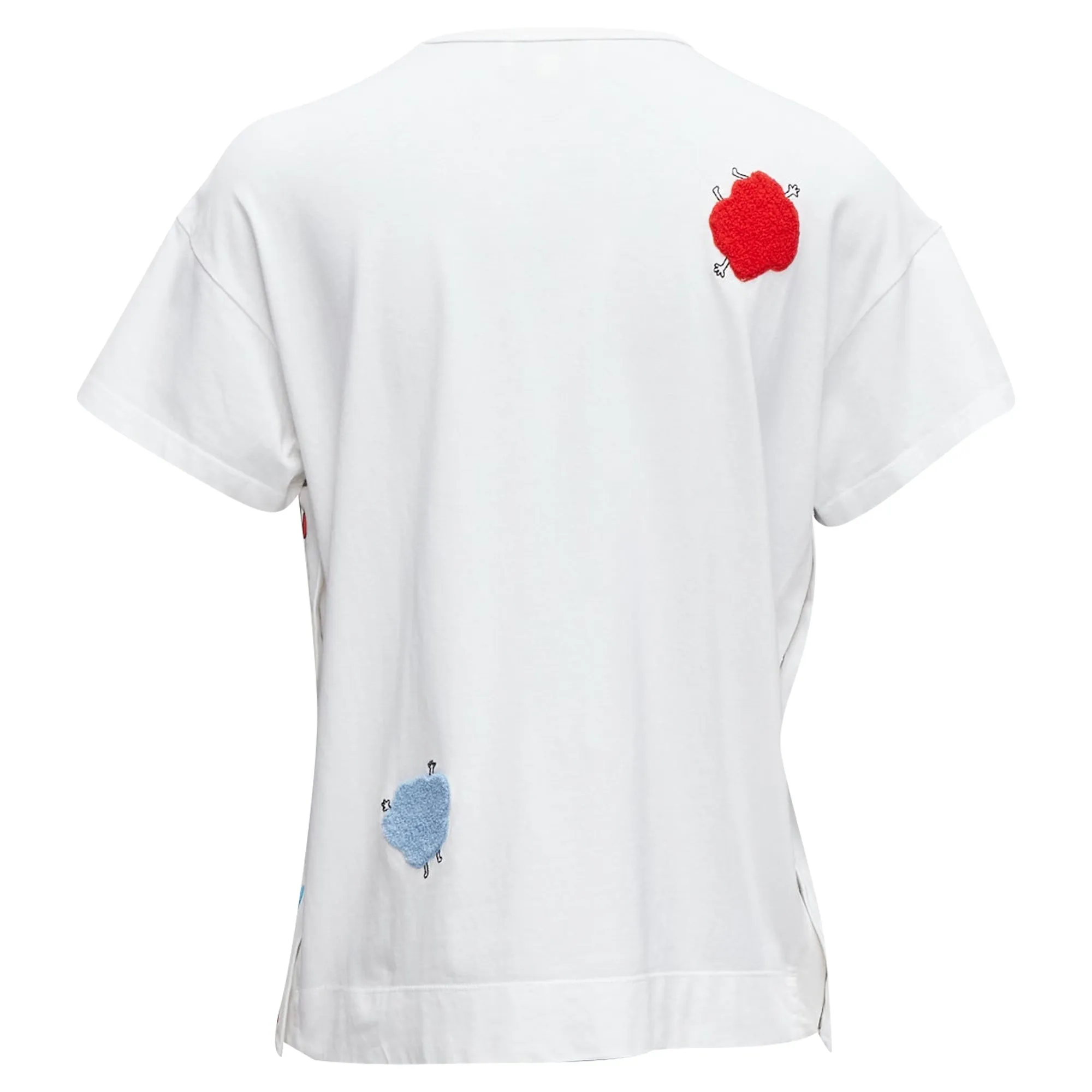 Mira Mikati Rainbow Tribe Tufted Sheep Button Side Short Sleeve Tshirt