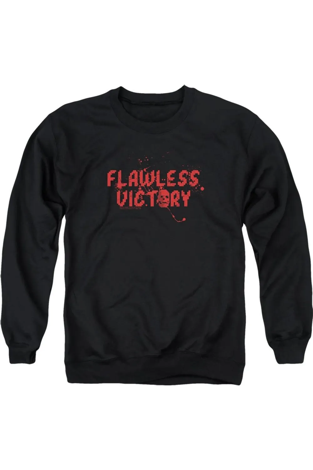 Mortal Kombat Klassic Flawless Victory Adult Crewneck Sweatshirt