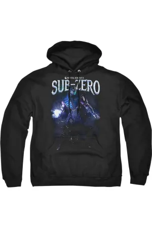 Mortal Kombat Sub Zero Adult Pull Over Hoodie / Hooded Sweatshirt