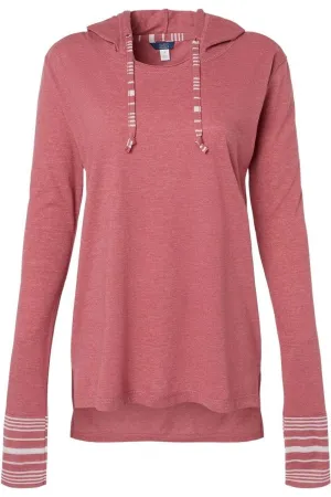 MV Sport Women´s Heathered Jersey Hooded Tunic