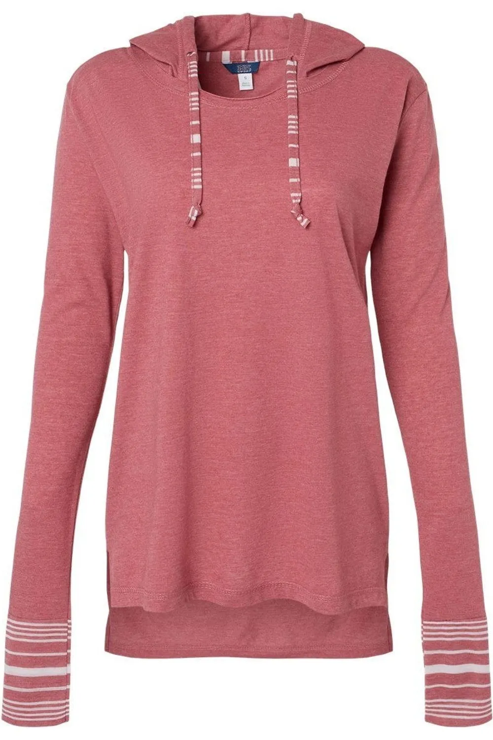MV Sport Women´s Heathered Jersey Hooded Tunic