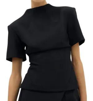 Mya Top In Black