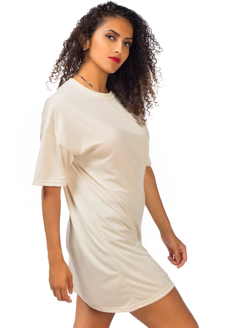 over sized varsity graphic tee top