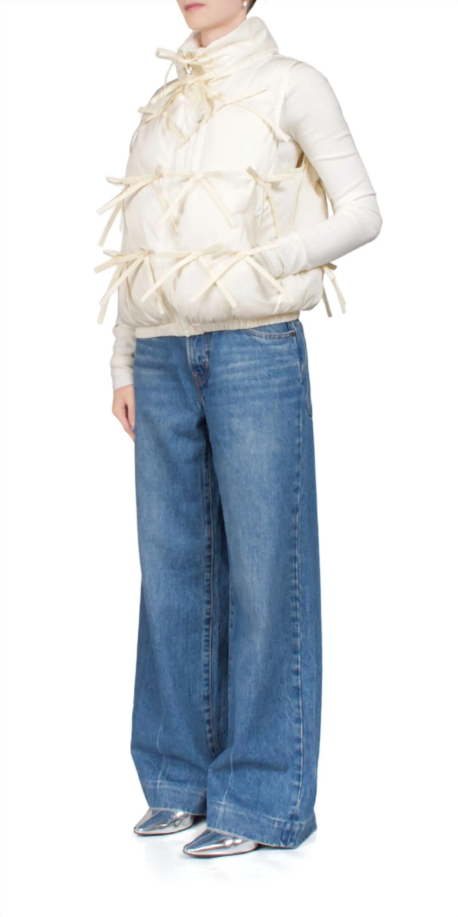 Patro Vest In Ivory