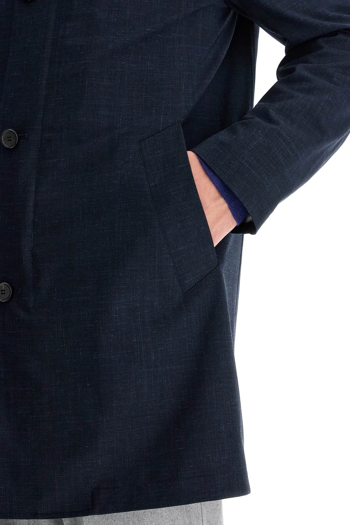 Paul Smith Men's weight Mac Jacket With Removable Vest