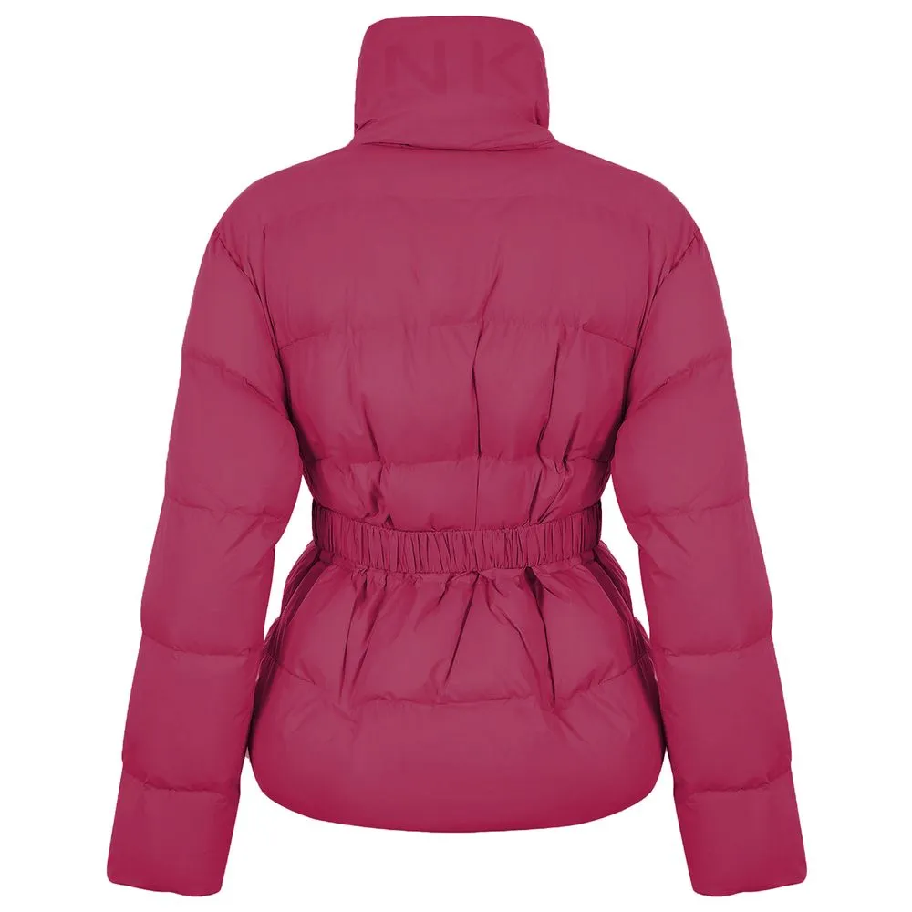 PINKO pink Nylon Jackets & Women's Coat