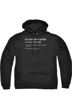 Princess Bride Definition Adult Pull Over Hoodie