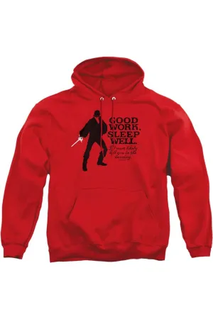 Princess Bride Good Work Adult Pull Over Hoodie