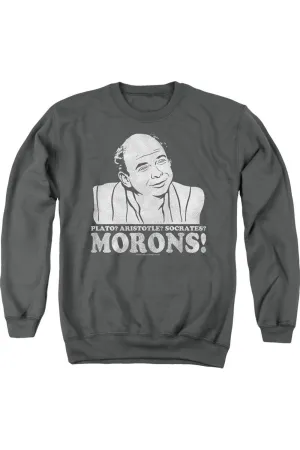 Princess Bride Morons Adult Crewneck Sweatshirt