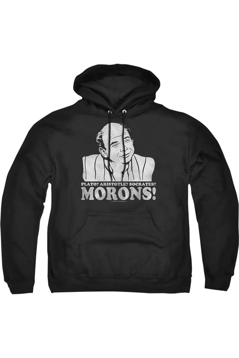 Princess Bride Morons Adult Pull Over Hoodie