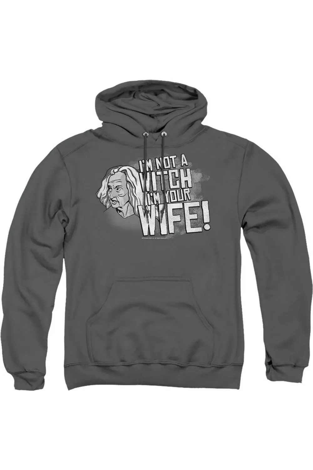 Princess Bride Not A Witch Adult Pull Over Hoodie