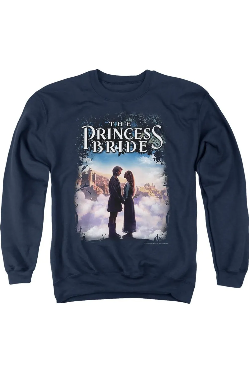 Princess Bride Storybook Love Adult Crewneck Sweatshirt