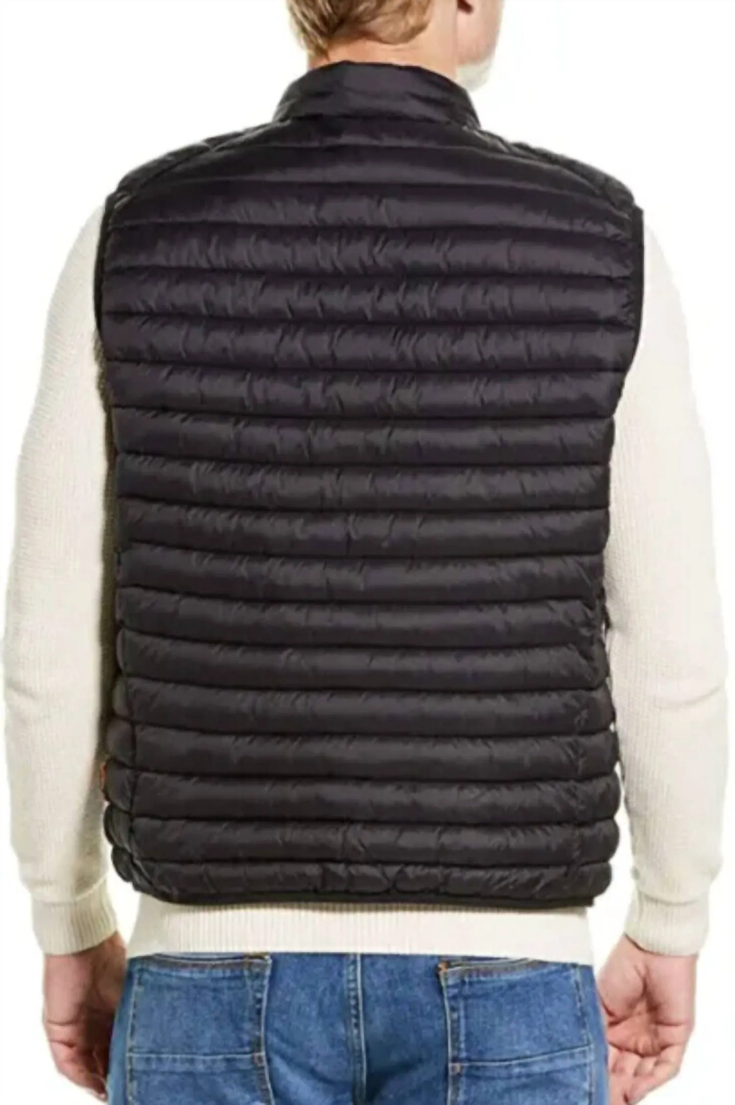 Puffer Vest In Black