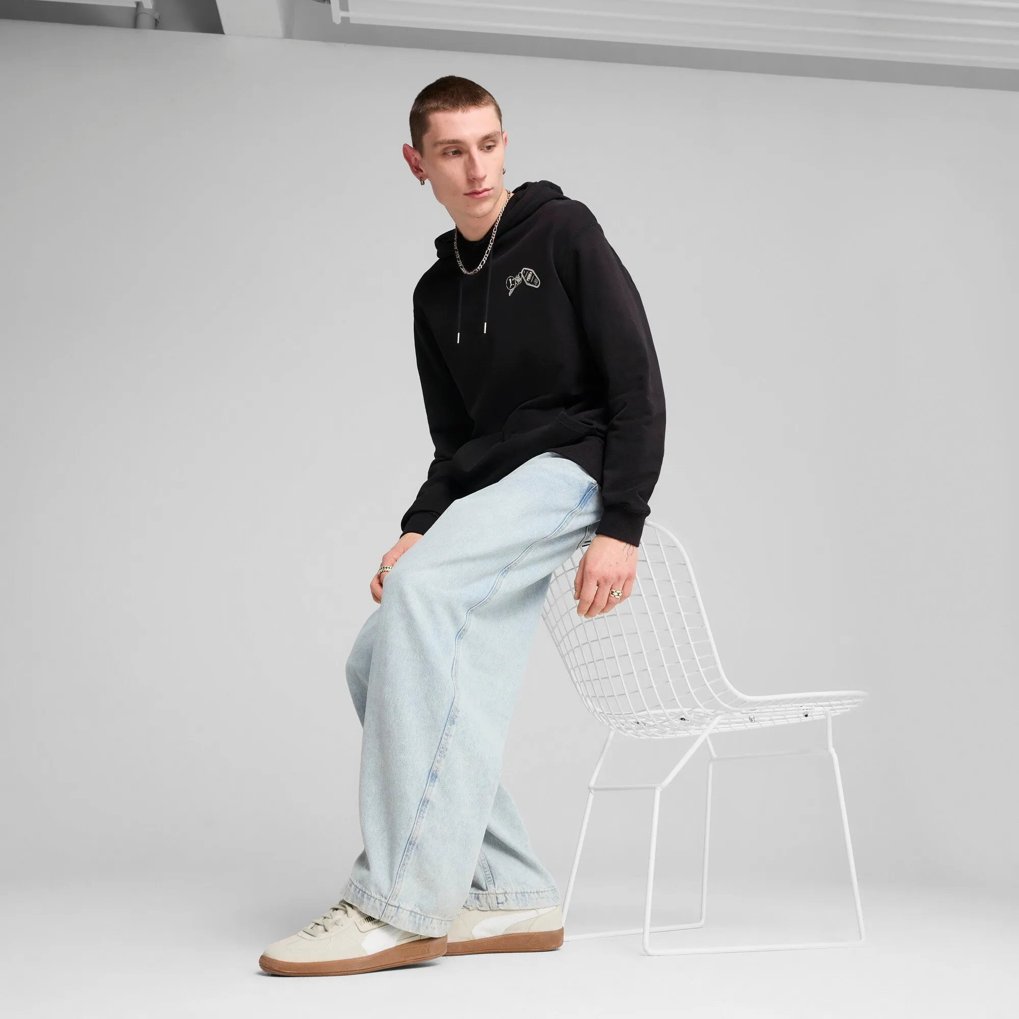 PUMA Men's GRAPHICS Hotel Hoodie