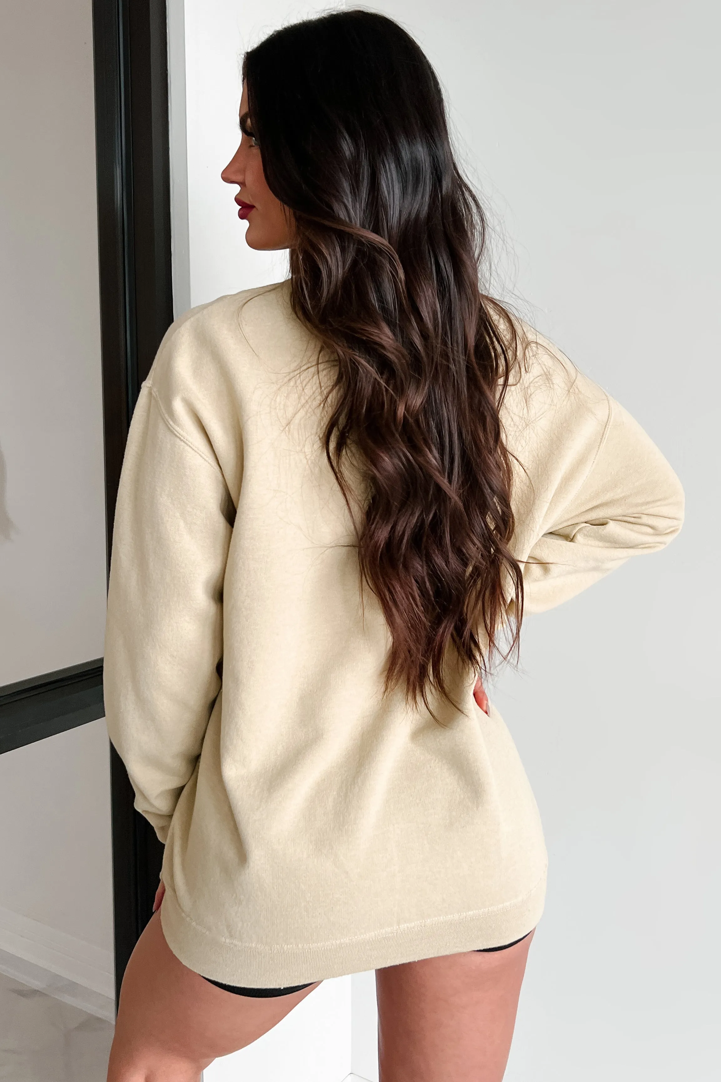 "Western Glory" Graphic Sweatshirt (Golden Flax)