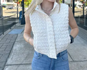 Rachel Vest In Ivory