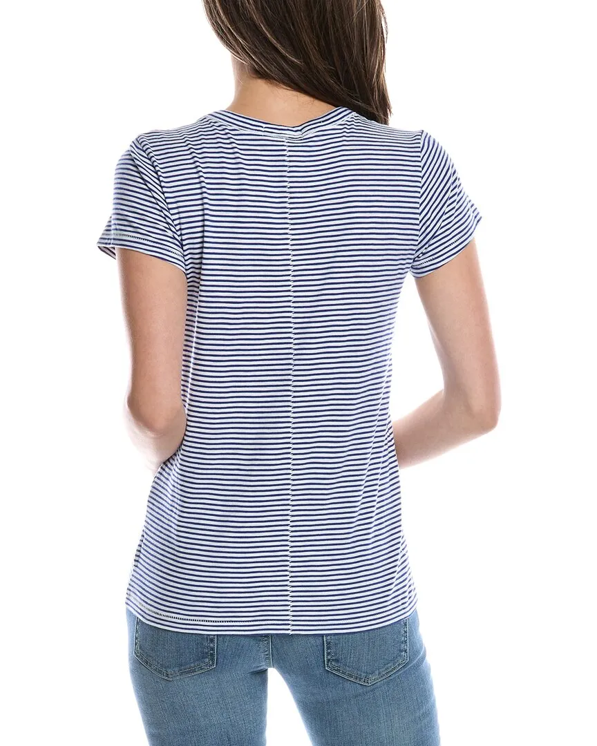 rag & bone The Slub Stripe T-Shirt