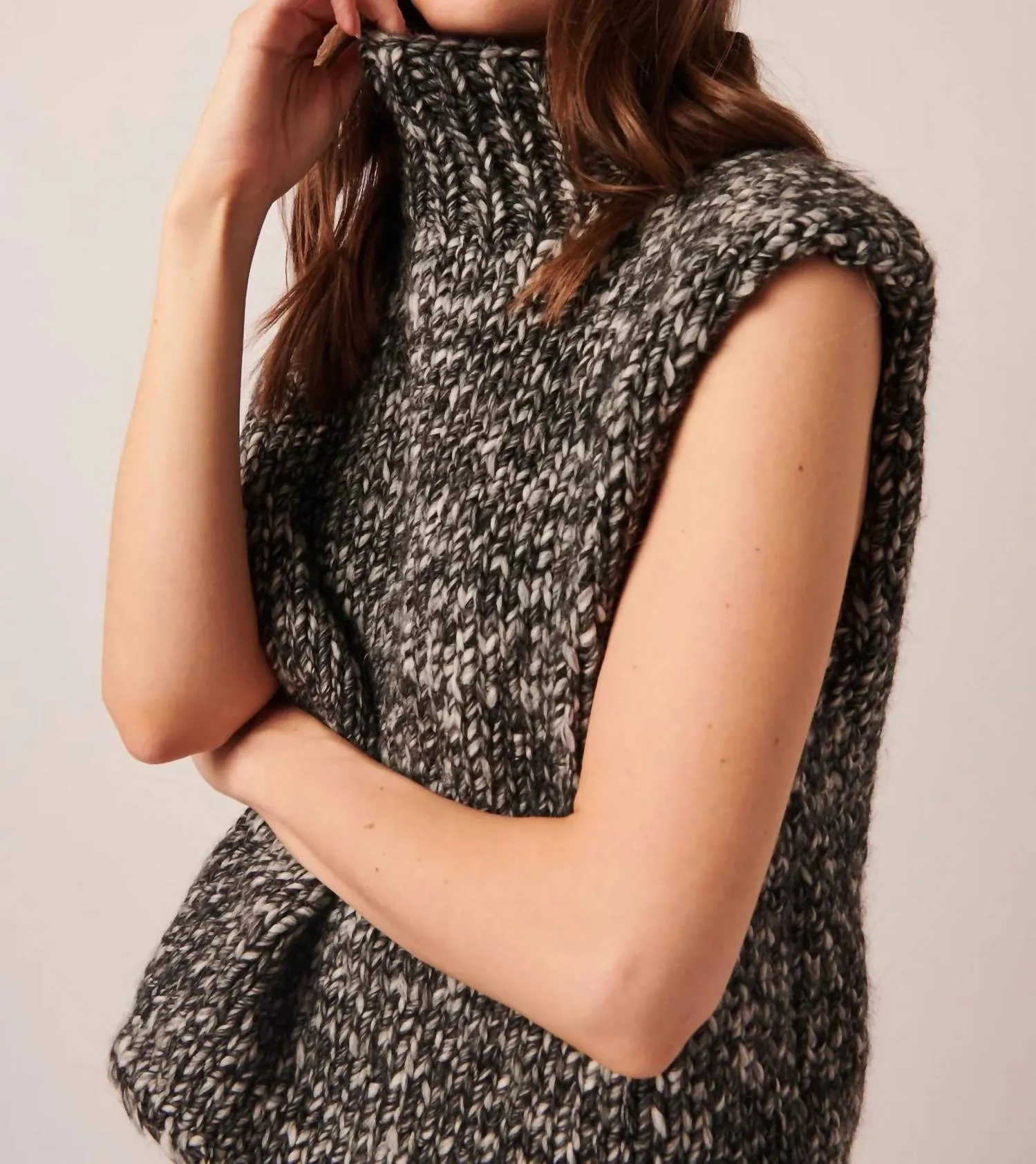 Reign Sweater Vest In Evening Sky
