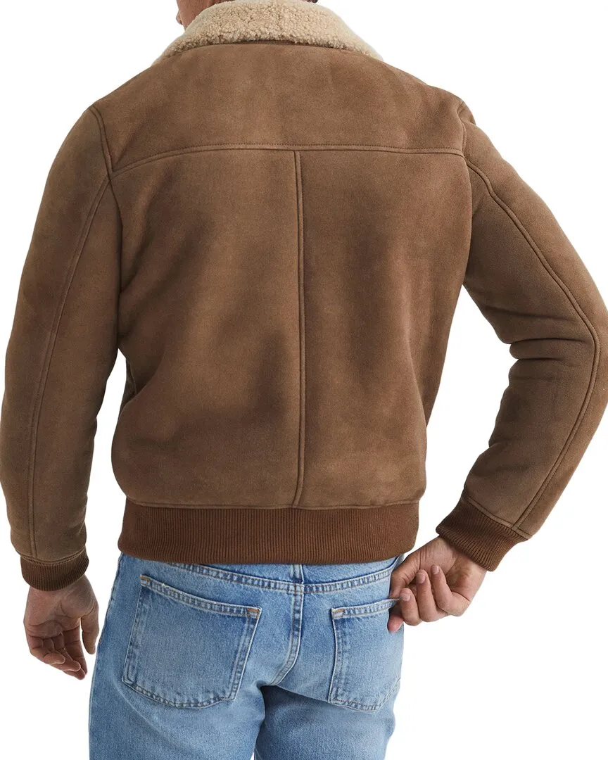 Reiss Loburn Leather Jacket