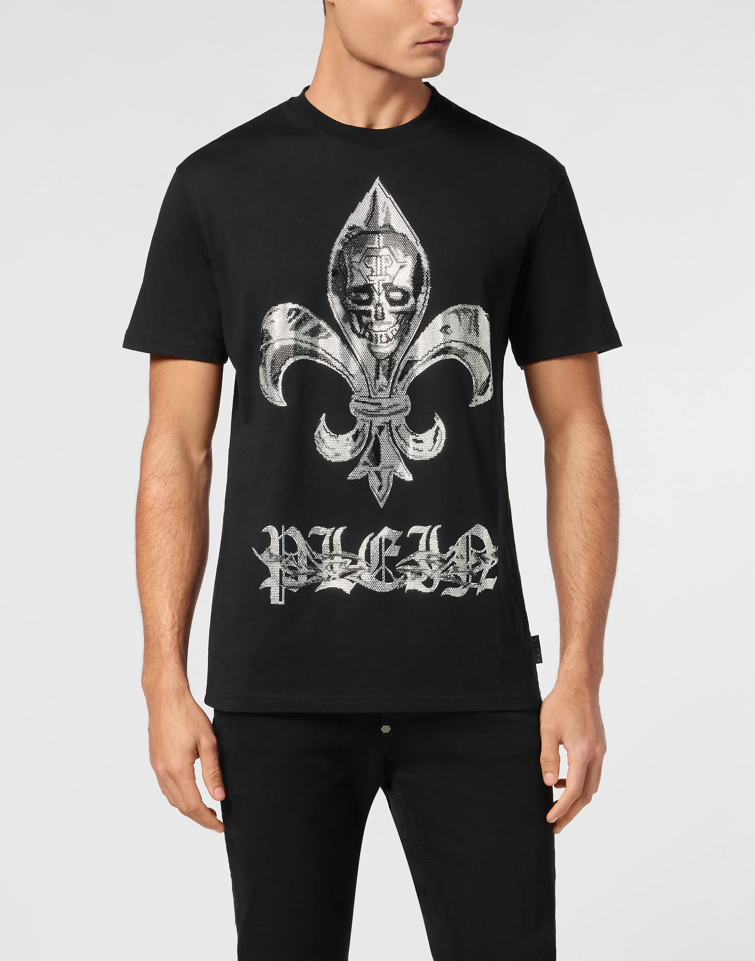 Round Neck T-Shirt Chrome