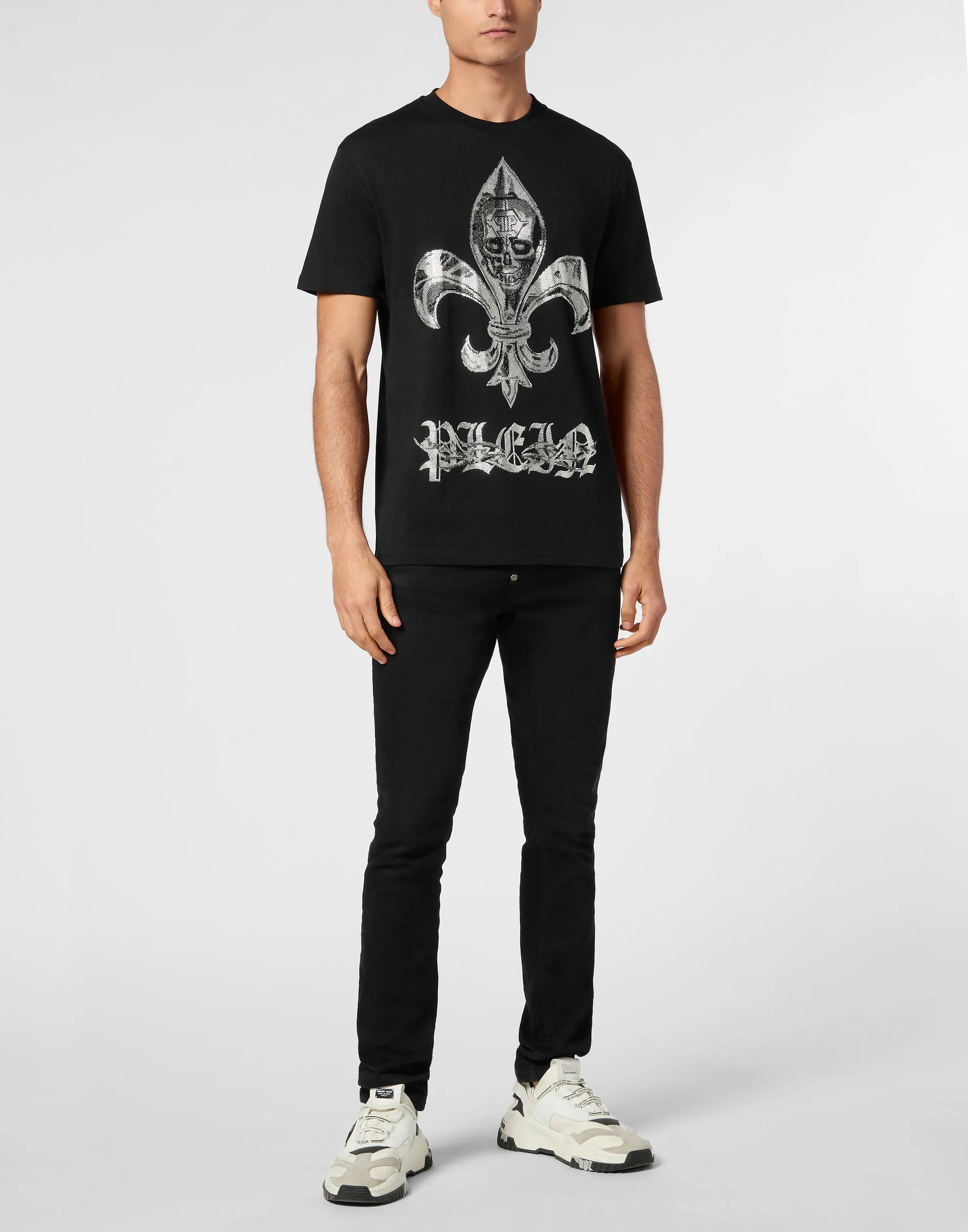Round Neck T-Shirt Chrome