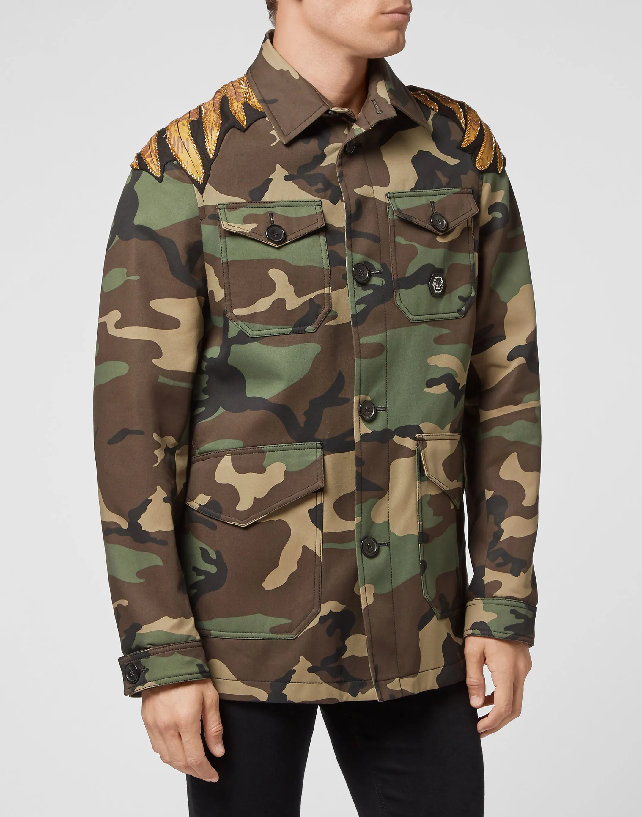 Safari cotton Jacket camo Golden Eagle