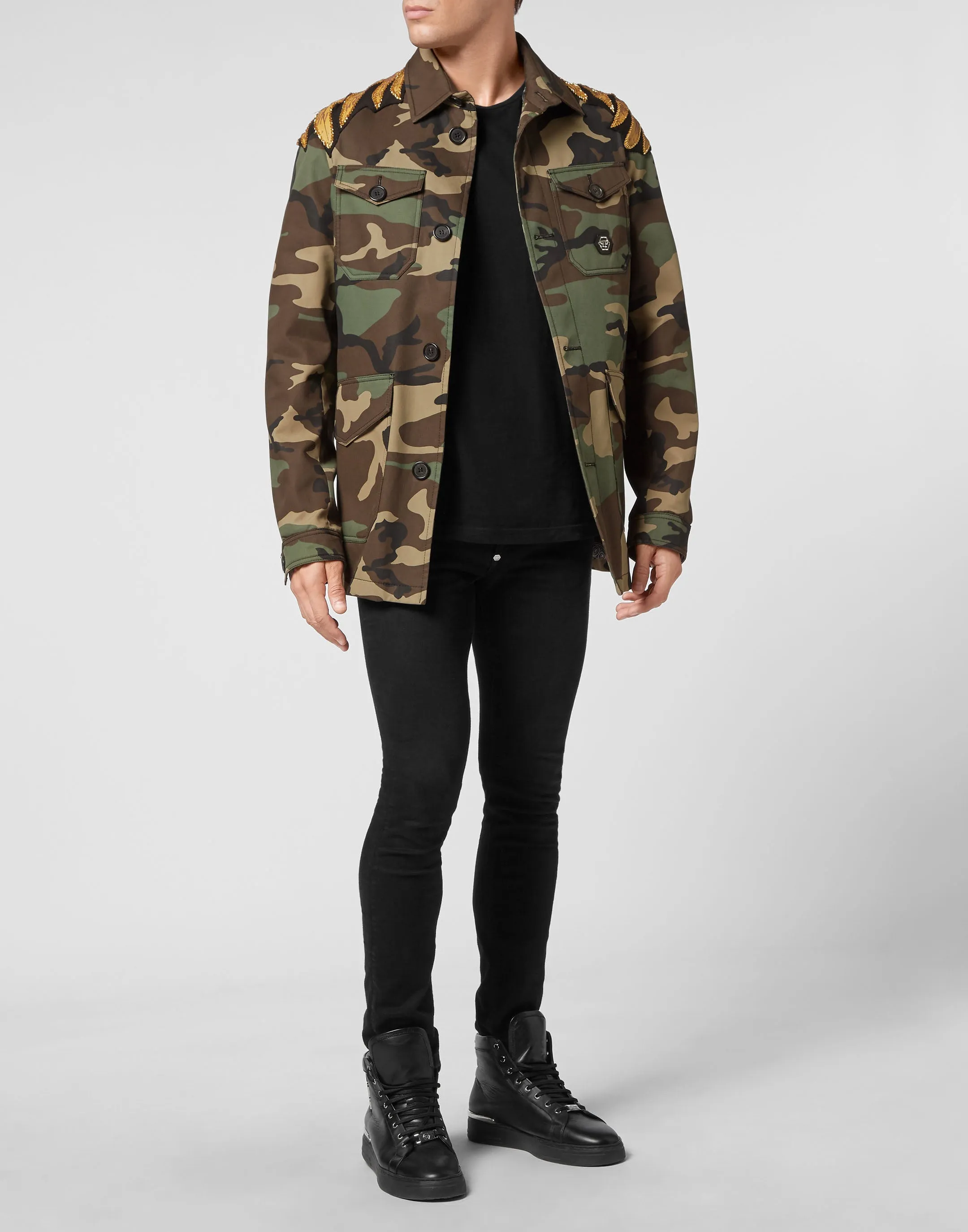 Safari cotton Jacket camo Golden Eagle