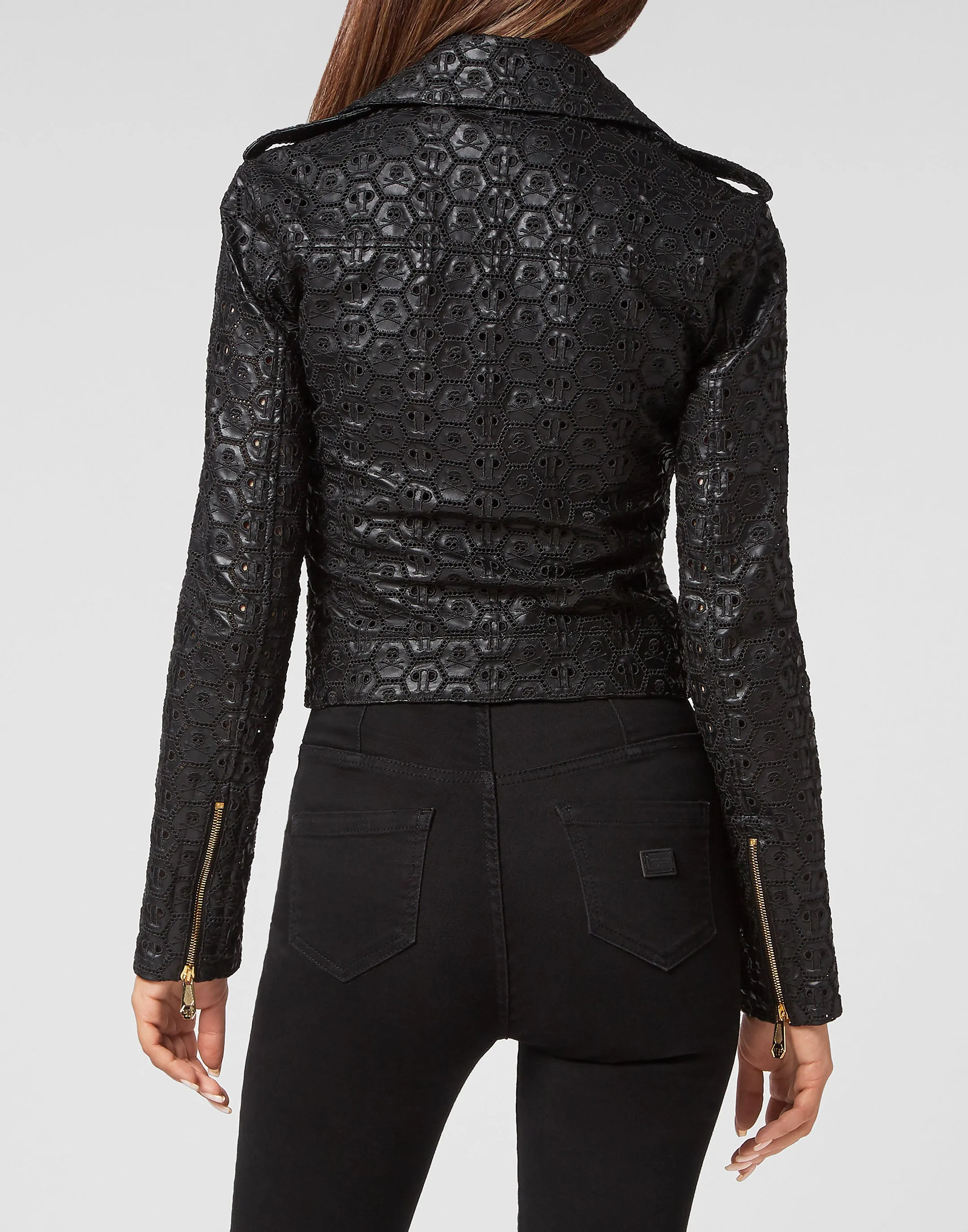 Sangallo  Leather Biker Jacket