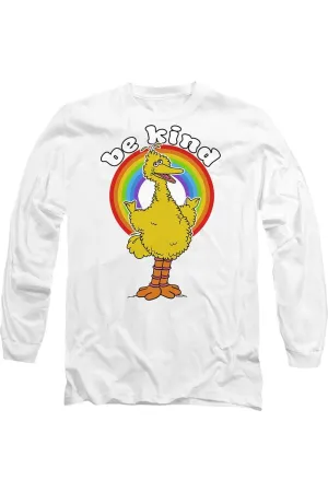 Sesame Street Be Kind Long Sleeve Adult Tee / T-Shirt