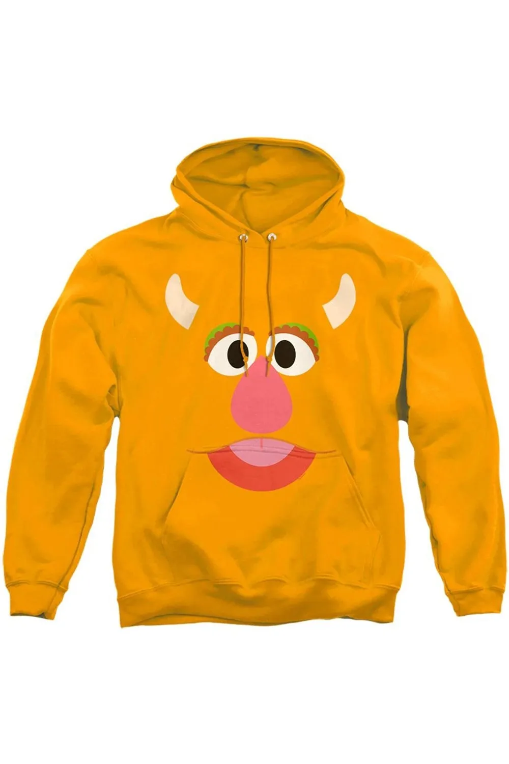 Sesame Street Freddy Face Adult Pull Over Hoodie