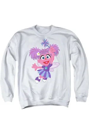 Sesame Street Furry Friends Forever! Abby Cadabby Adult Crewneck Sweatshirt