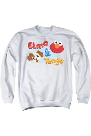 Sesame Street Furry Friends Forever Elmo & Tango Adult Crewneck Sweatshirt