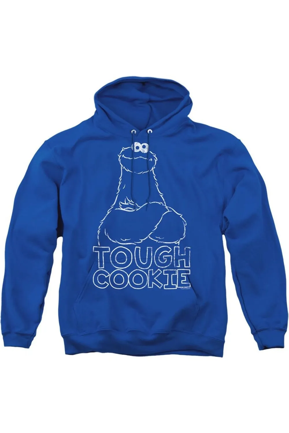 Sesame Street Touch Cookie Adult Pull Over Hoodie