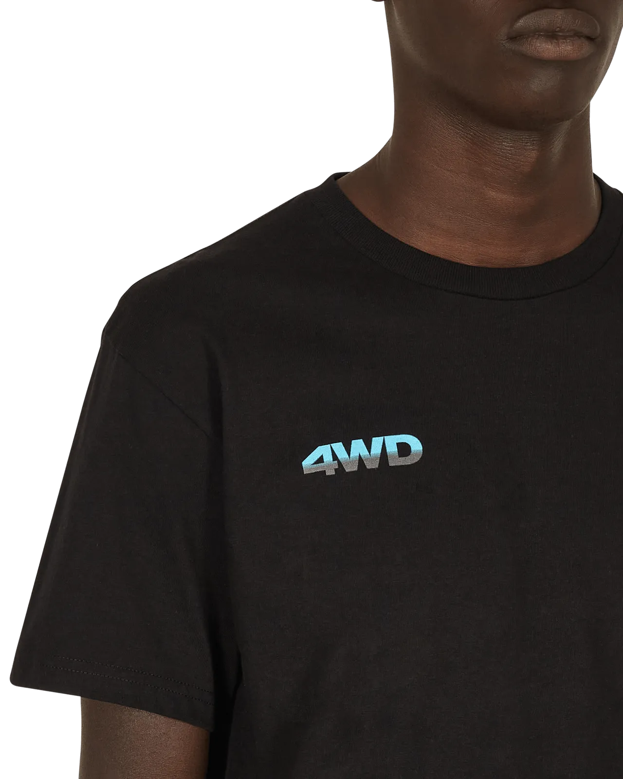 Slam Jam Ghost Writer T-Shirt Black