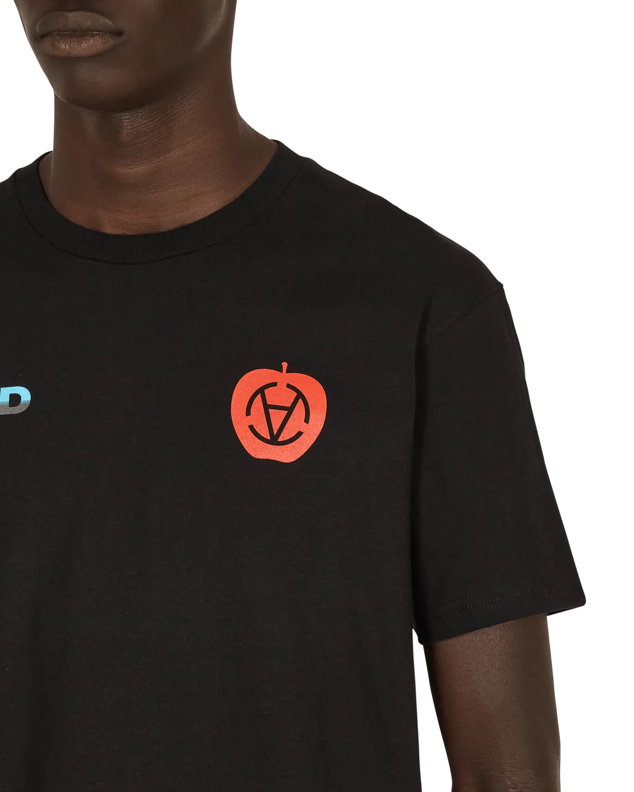 Slam Jam Ghost Writer T-Shirt Black
