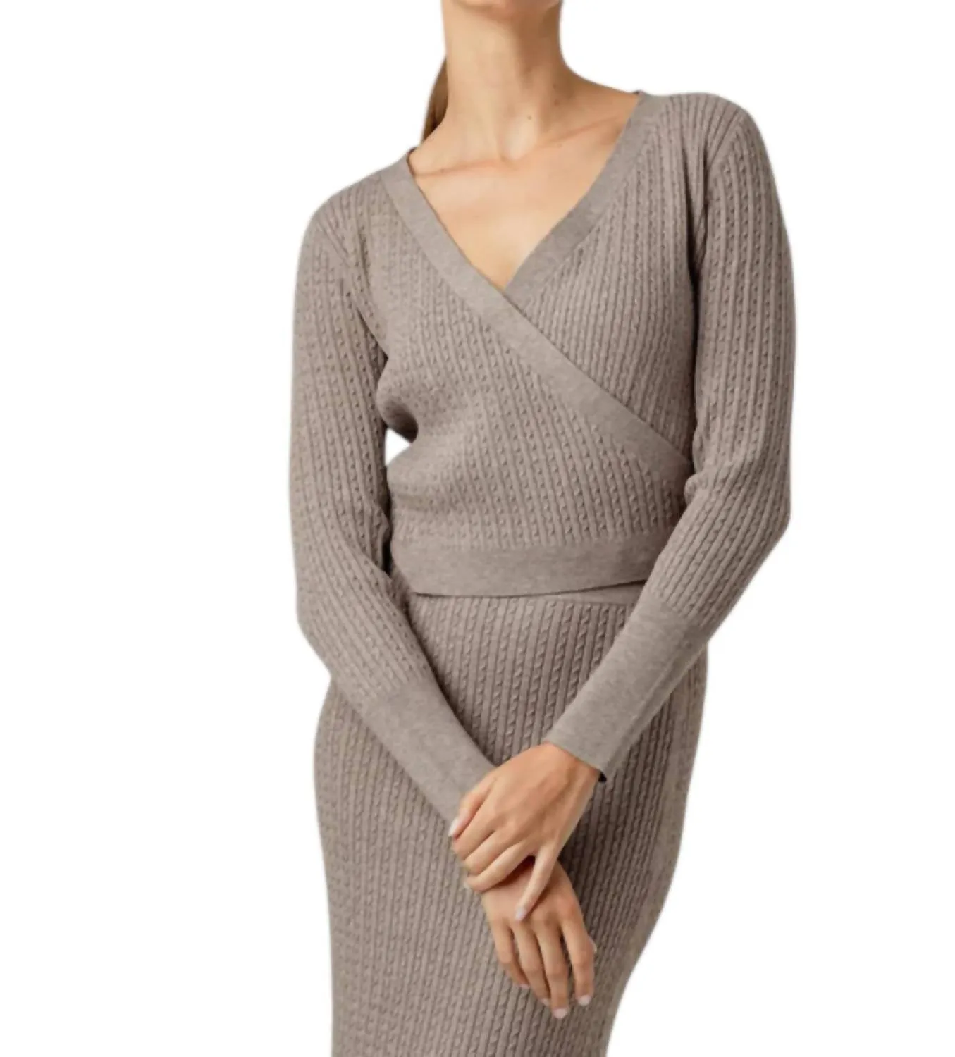 Solange Sweater In Chesnut