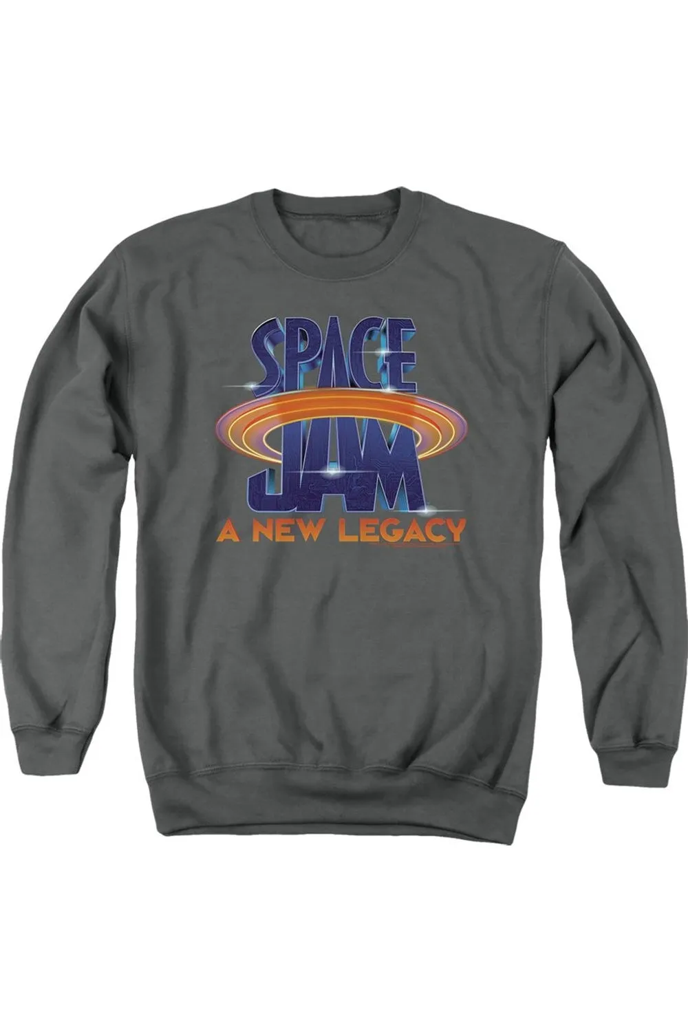 Space Jam 2 Space Jam 2 Logo Adult Crewneck Sweatshirt