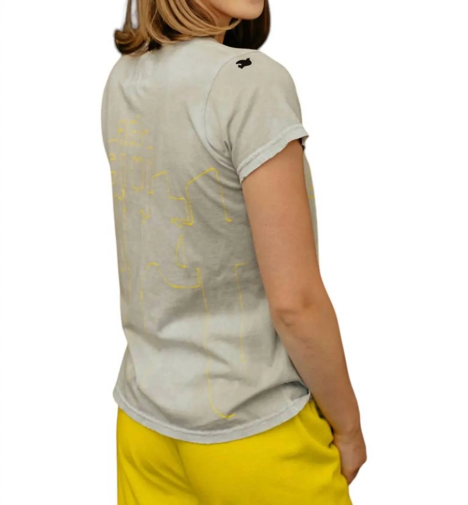 Super Vintage Short Sleeve Shirt In Chalk Powder