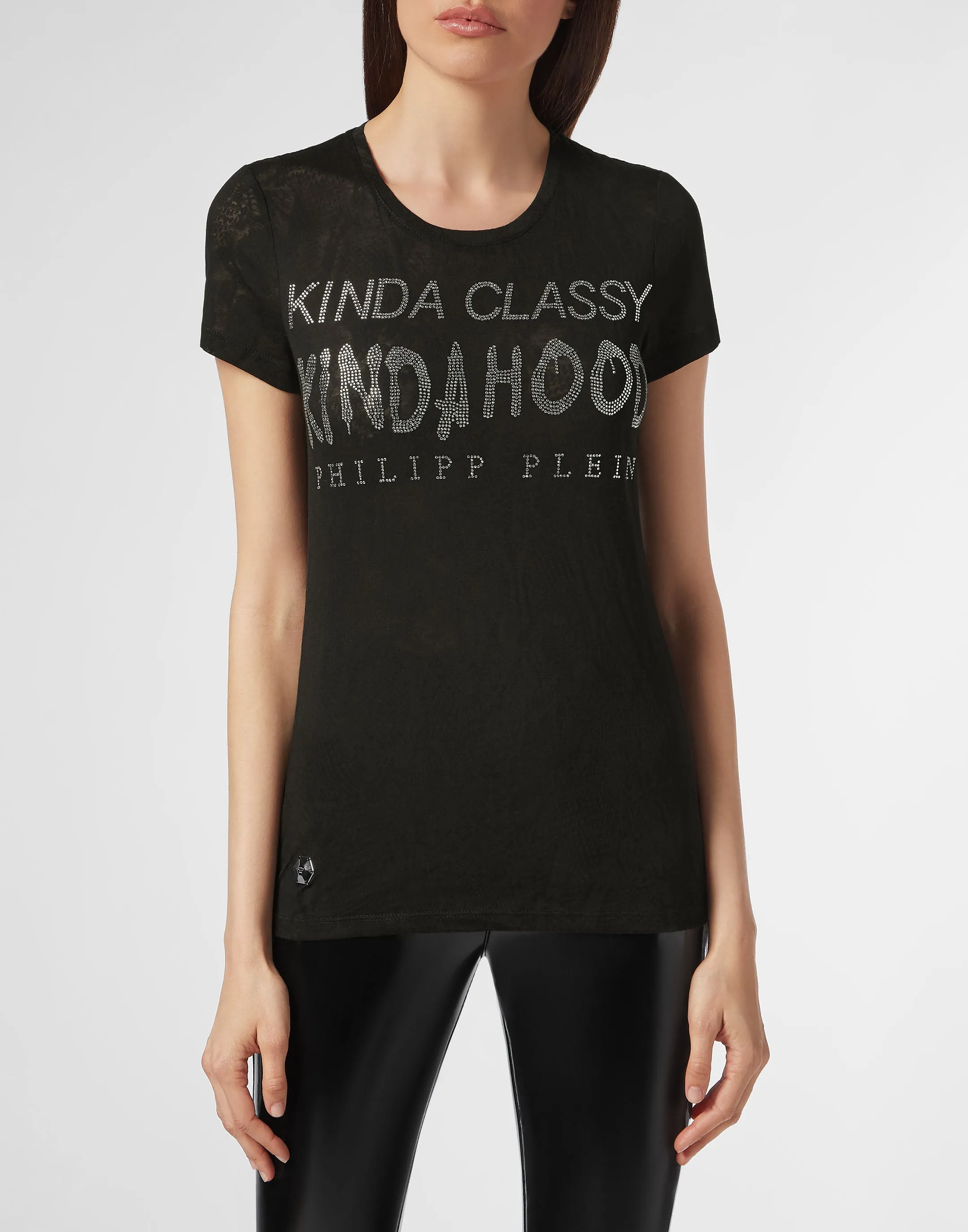 T-shirt Round Neck SS Crystal