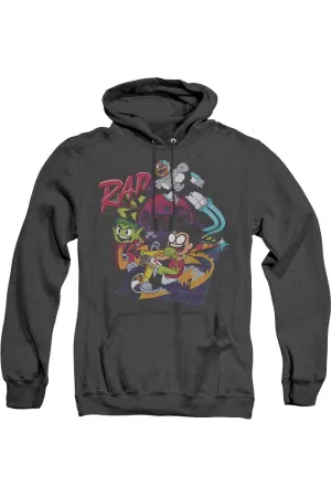 Teen Titans Go To The Movies Rad Adult Heather Hoodie / Hooded Sweatshirt