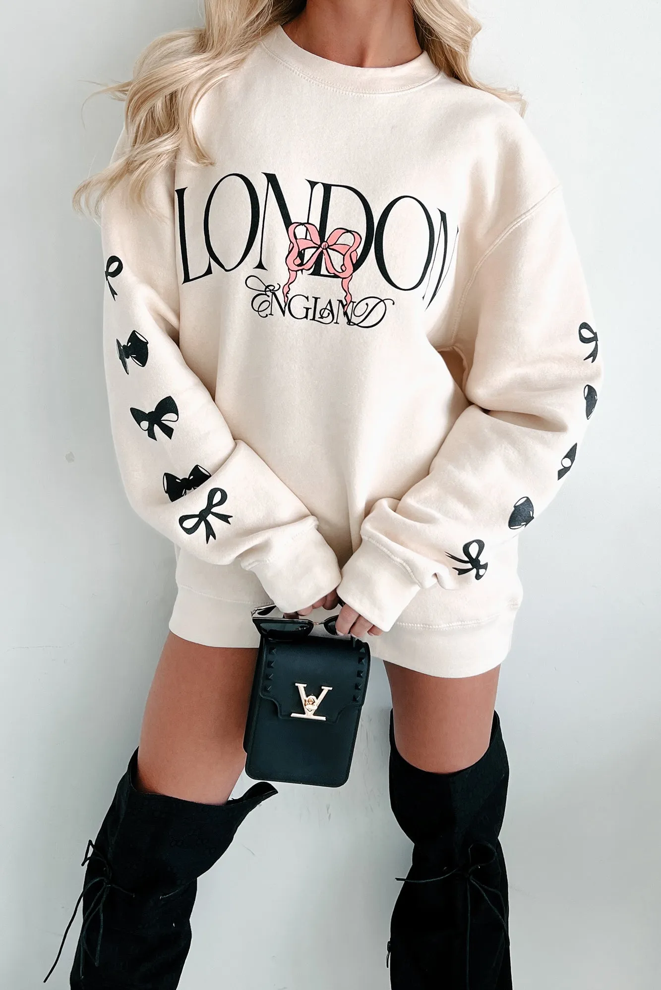 The London Life Graphic Sweatshirt (Ivory)