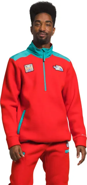 The North Face Alpine Polartec 200 NF0A7UJ8OW Sweatshirt Men Red Pullover CLO142