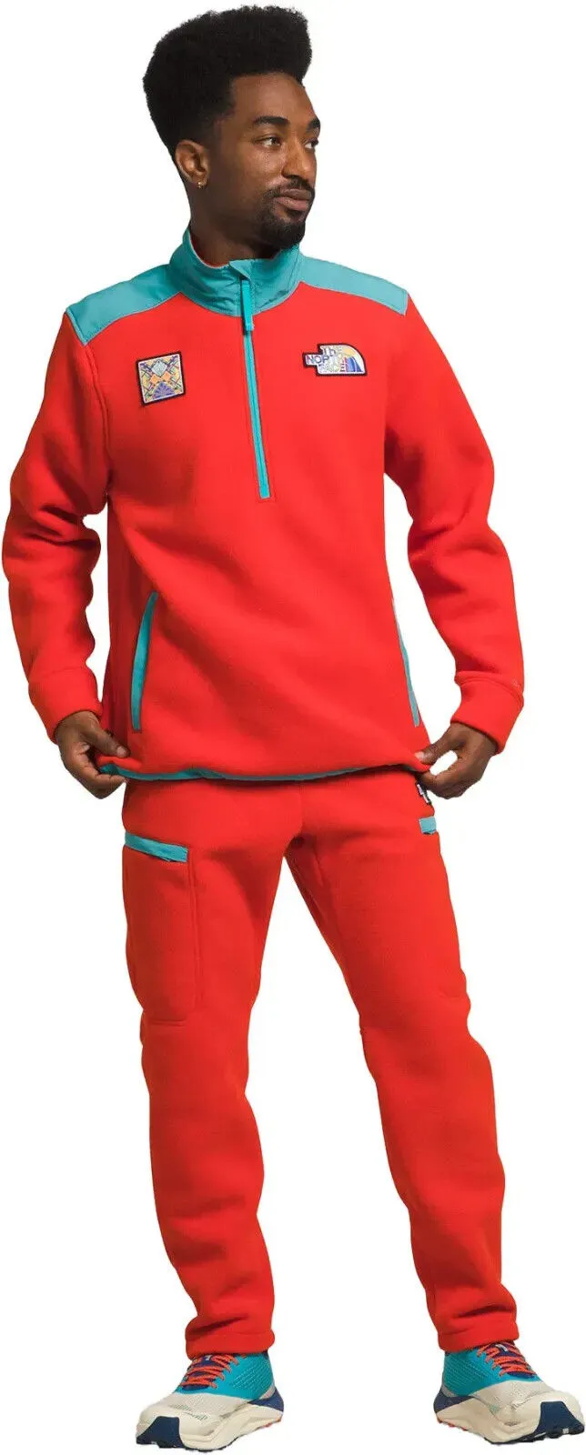 The North Face Alpine Polartec 200 NF0A7UJ8OW Sweatshirt Men Red Pullover CLO142