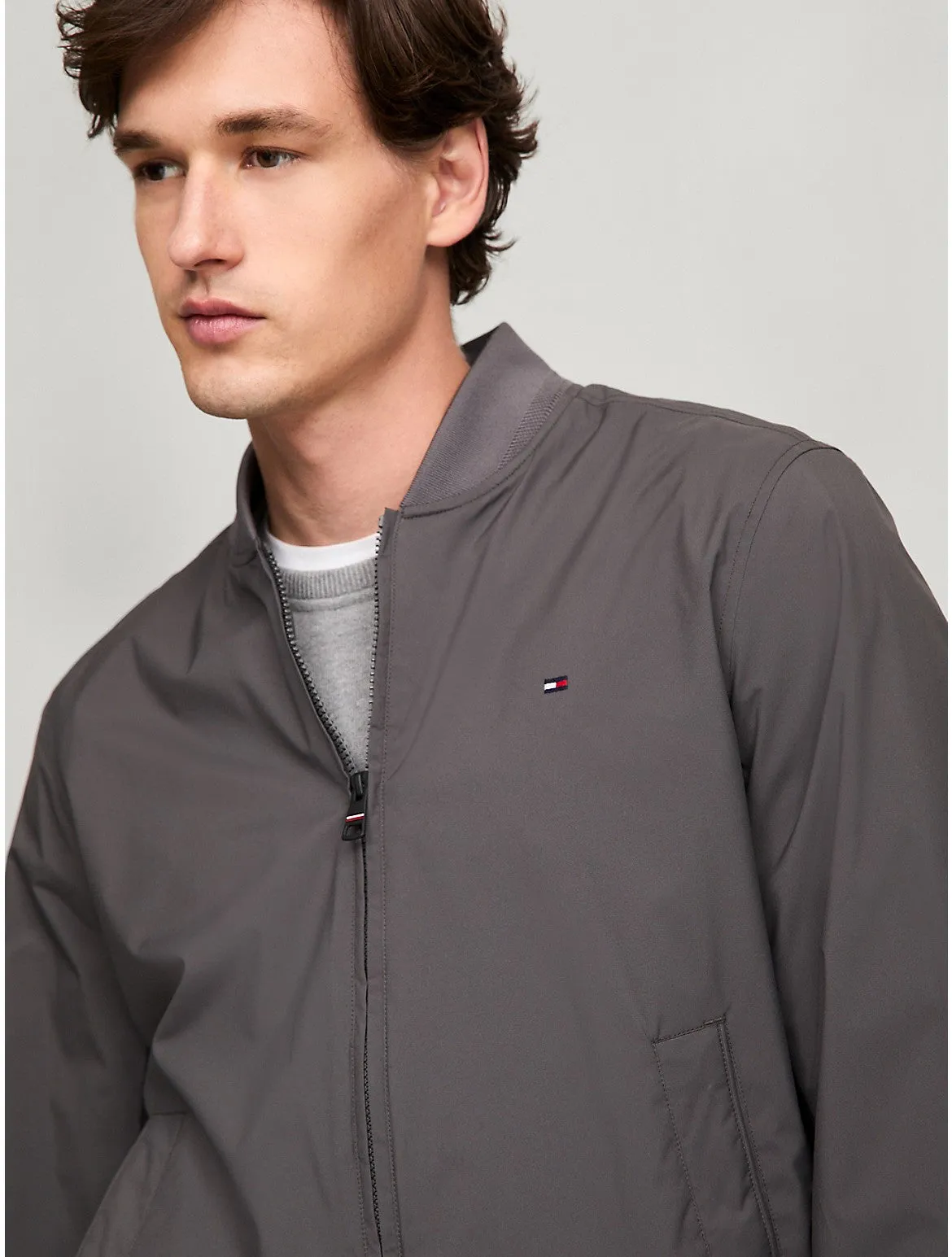 Tommy Hilfiger Men's Lightweight Water-Resistant Bomber