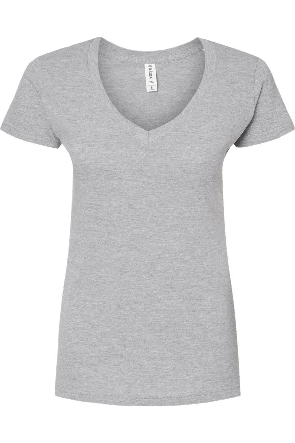 Tultex Women´s Slim Fit Fine Jersey V-Neck T-Shirt