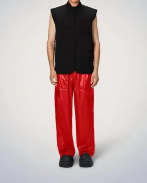 Unisex Liner Vest In Black