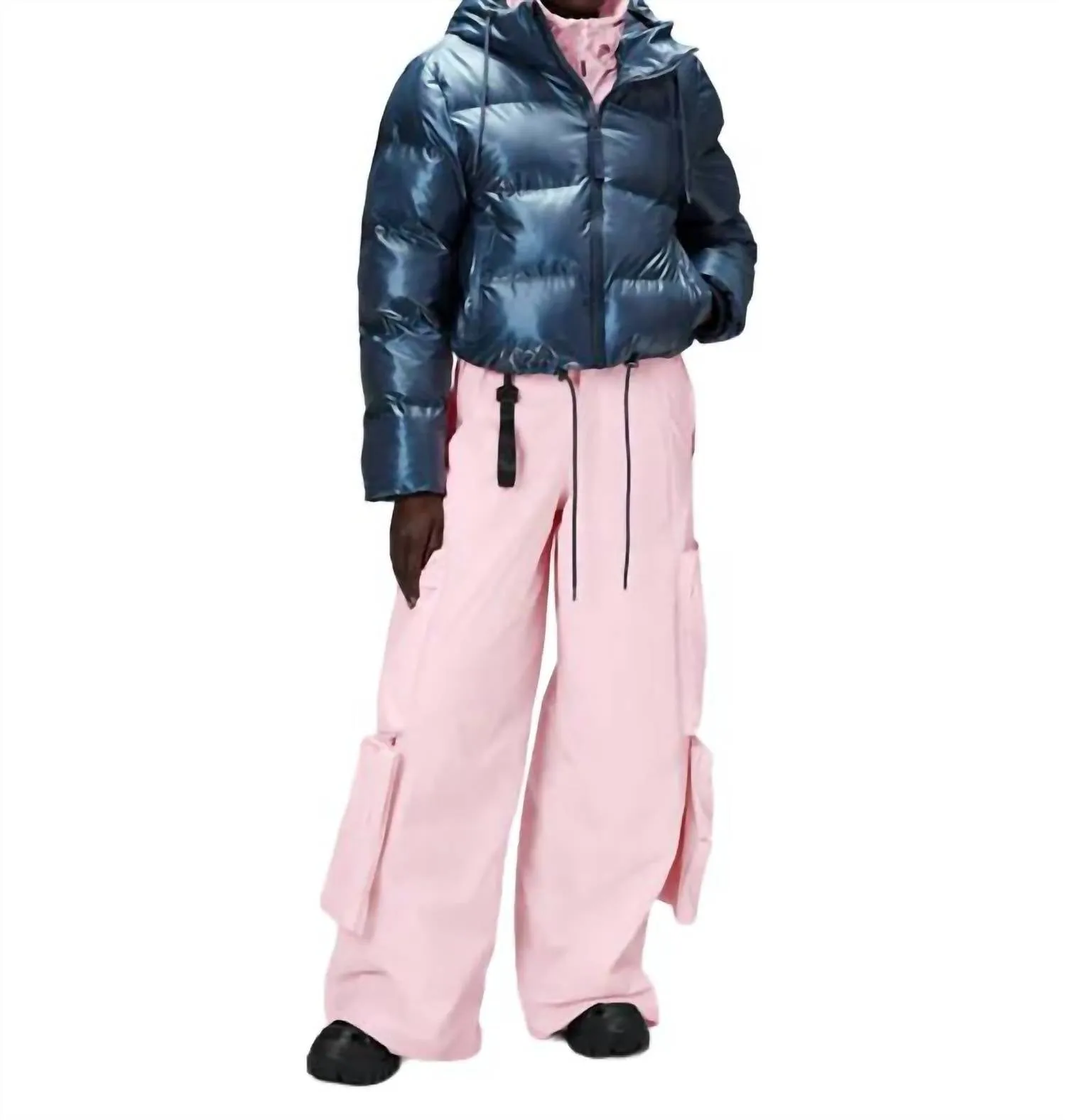 Unisex W Alta Puffer Jacket In Sonic