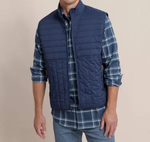 Whitemarsh Packable Quilted Vest In Dress Blue