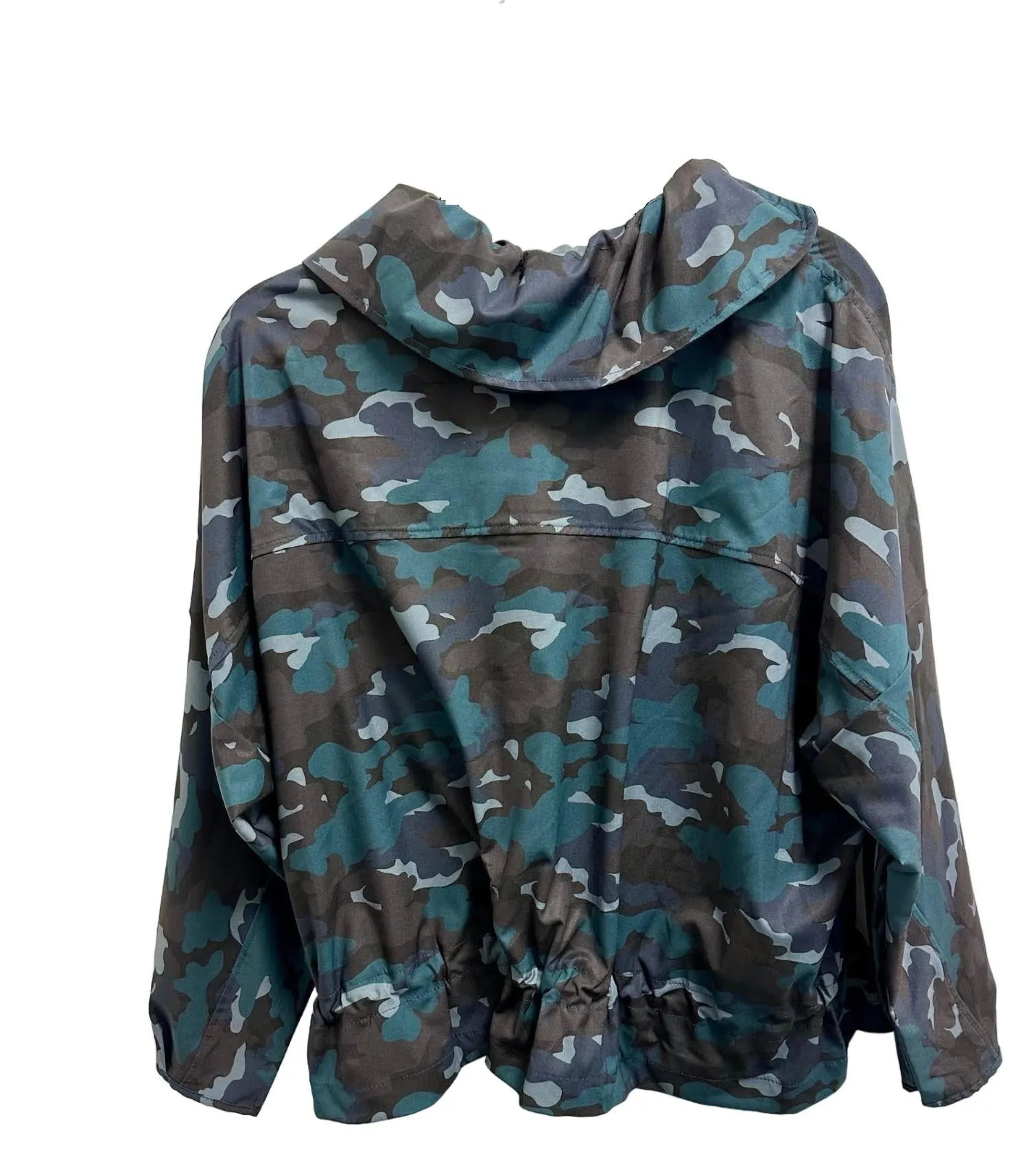 Women D-Side Jacket In Camo Basil